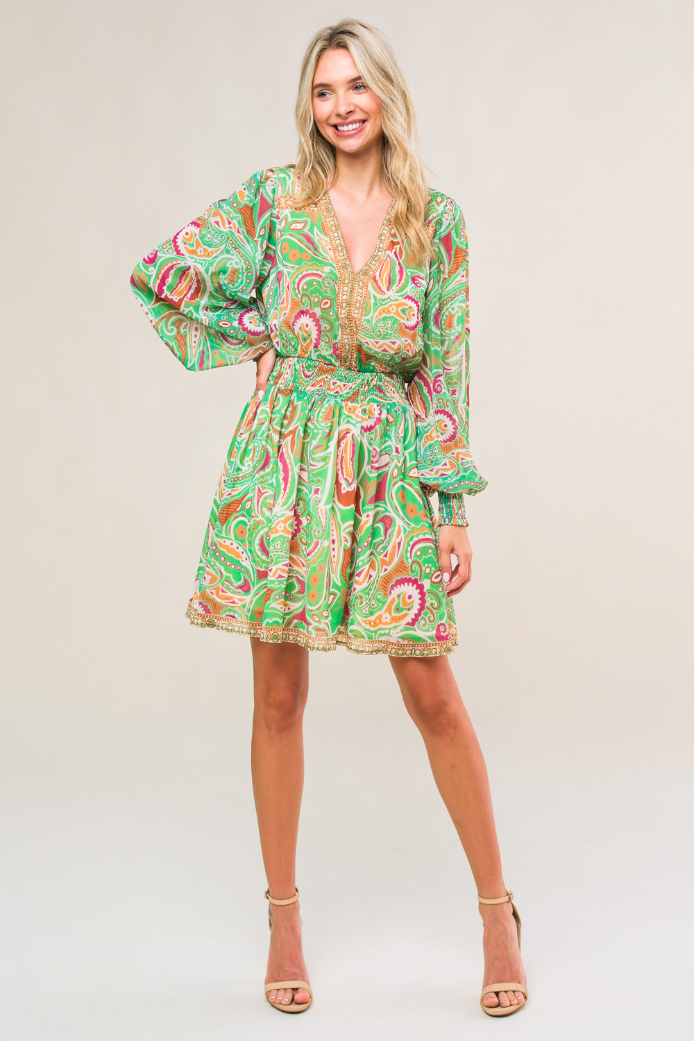 TIME SPENT TOGETHER WOVEN MINI DRESS Flying Tomato